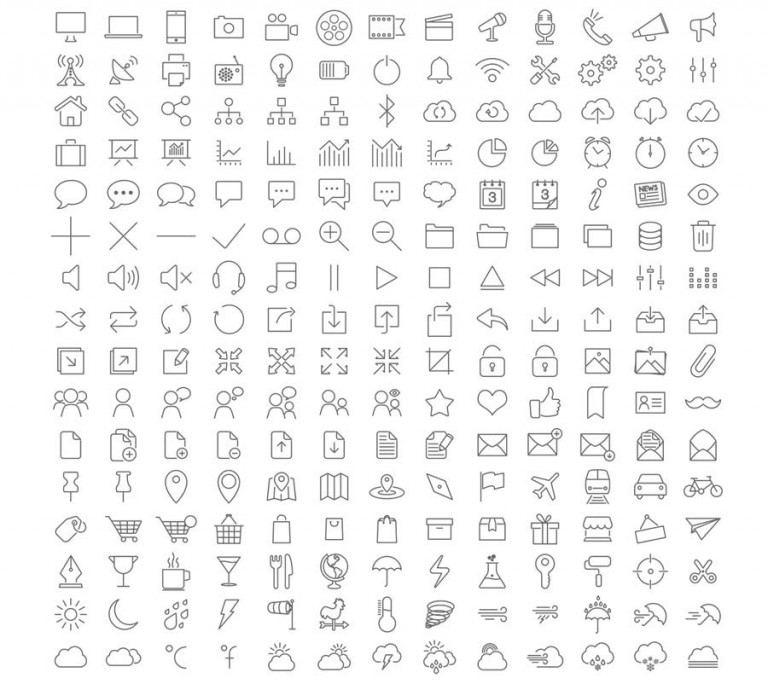 icons-outline - Tonicons | A Ton of Royalty-Free Icons